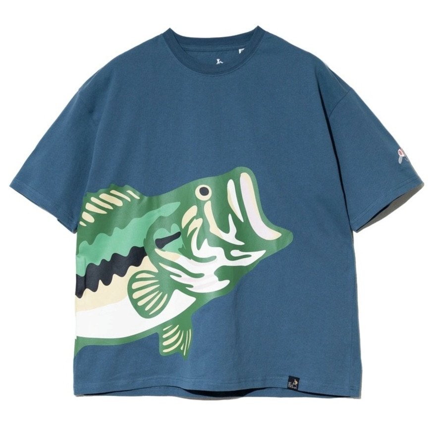 ゴースローキャラバン（GOSLOWCARAVAN）（メンズ）ブラックバスTシャツ 341917 BLU