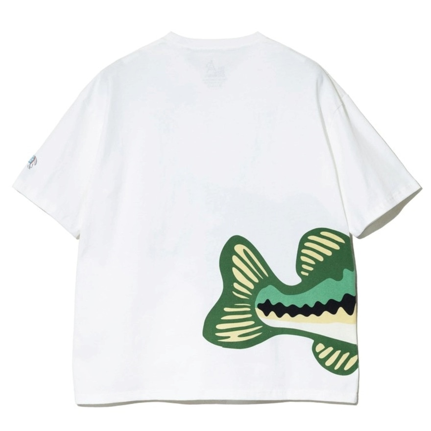 ゴースローキャラバン（GOSLOWCARAVAN）（メンズ）ブラックバスTシャツ 341917 WHT