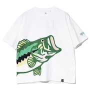 (メンズ)ブラックバスTシャツ 341917 WHT