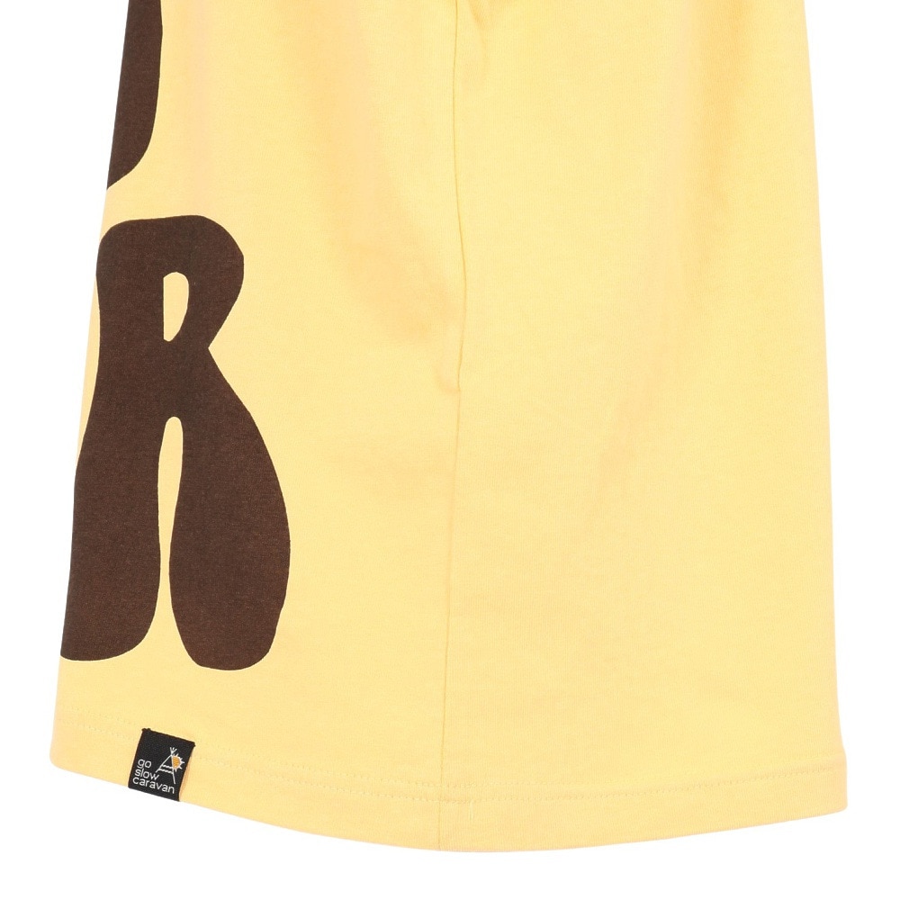 ゴースローキャラバン（GOSLOWCARAVAN）（メンズ）ギブミービア ゆったりTシャツ 341919 YEL