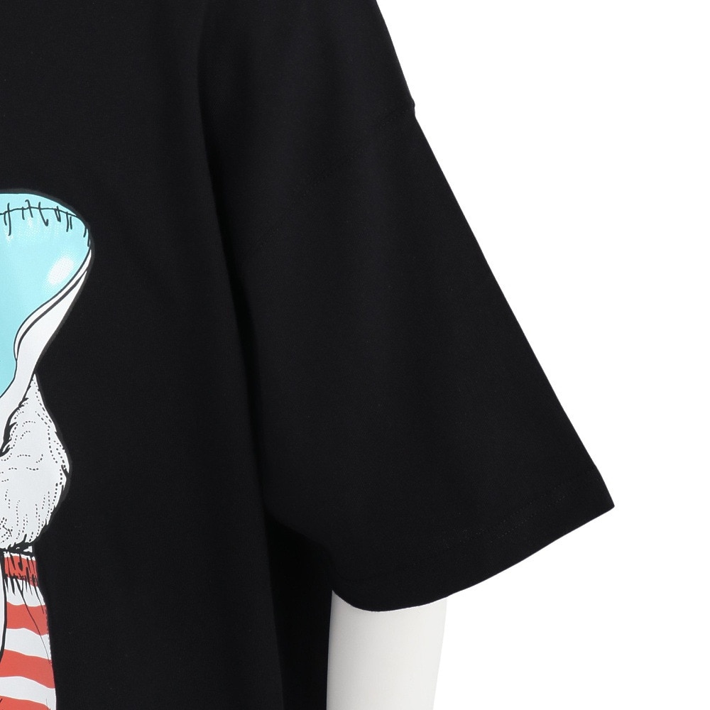 ゴースローキャラバン（GOSLOWCARAVAN）（メンズ）プールクマ ビッグTシャツ 341920 BLK