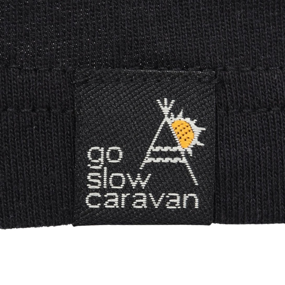 ゴースローキャラバン（GOSLOWCARAVAN）（メンズ）プールクマ ビッグTシャツ 341920 BLK