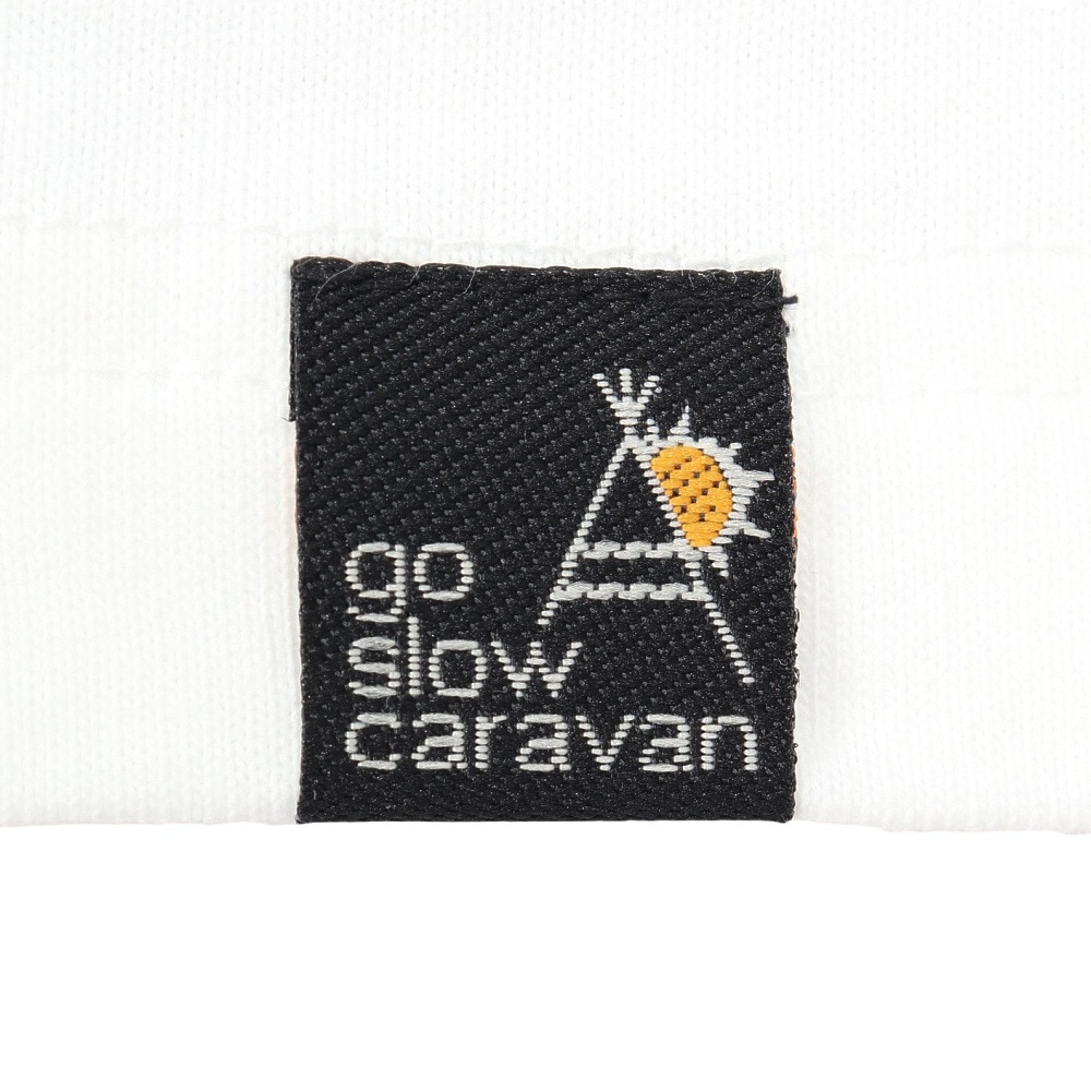 ゴースローキャラバン（GOSLOWCARAVAN）（メンズ）プールクマ ビッグTシャツ 341920 WHT