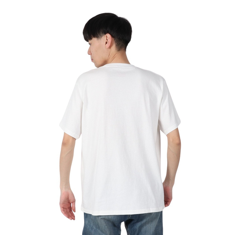 ゴースローキャラバン（GOSLOWCARAVAN）（メンズ）DOMDOM×GSC 手作り厚焼きたまごバーガークマ Tシャツ 341961 WHT ホワイト