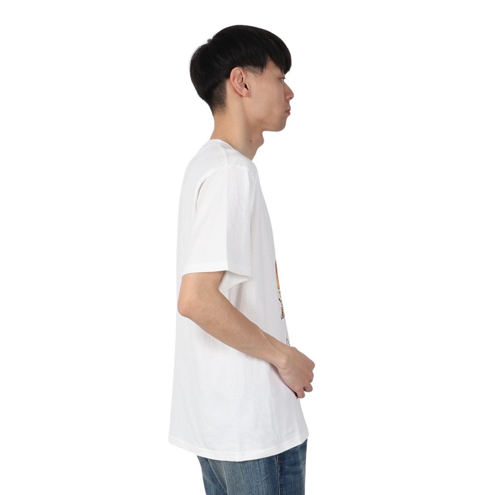 ゴースローキャラバン（GOSLOWCARAVAN）（メンズ）DOMDOM×GSC 手作り厚焼きたまごバーガークマ Tシャツ 341961 WHT ホワイト
