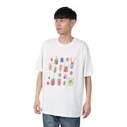 (メンズ)RAY綿 エキゾチックビートルズ 半袖Tシャツ 342612 WHT ホワイト