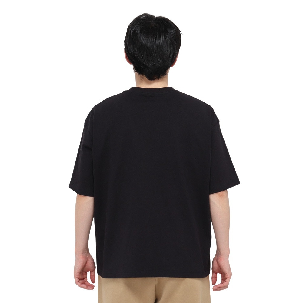 チャムス（CHUMS）（メンズ）半袖Tシャツ ヘビーウェイト チャムスロゴTシャツ CH01-2271-K001 ブラック オーバーサイズ