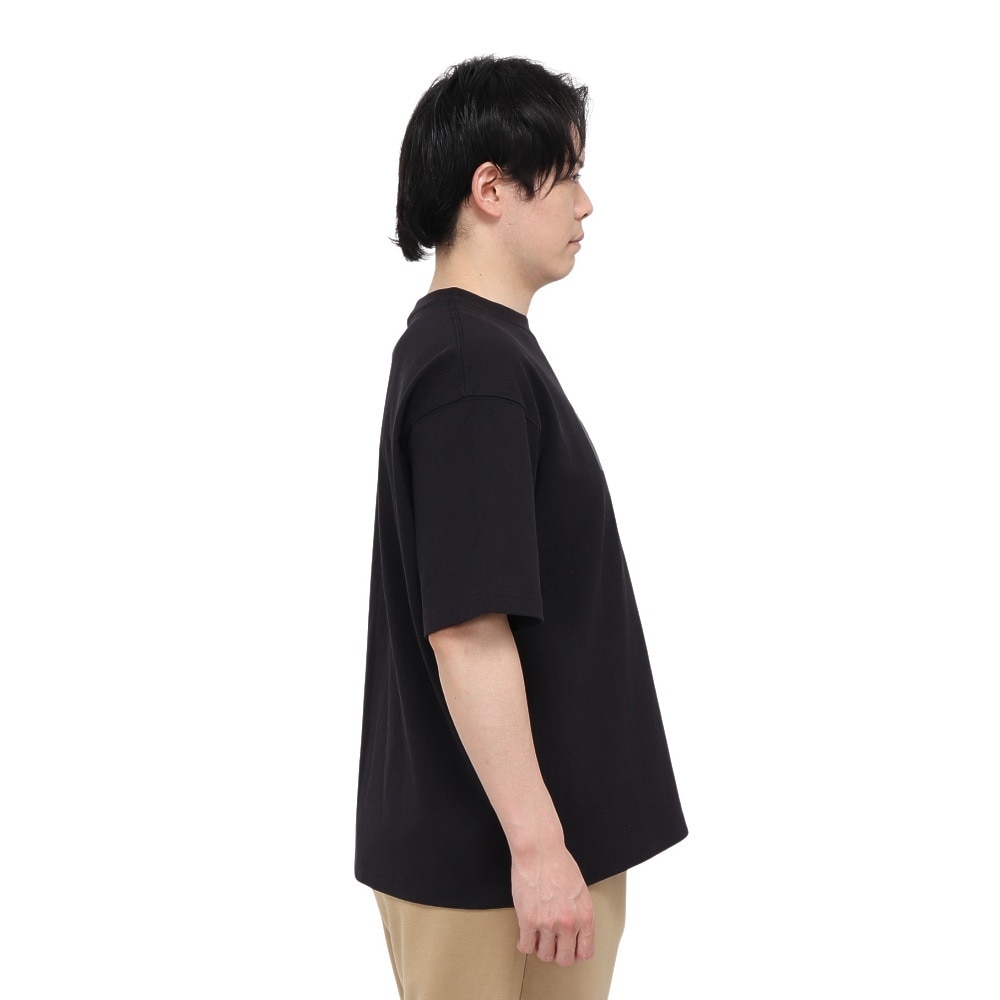 チャムス（CHUMS）（メンズ）半袖Tシャツ ヘビーウェイト チャムスロゴTシャツ CH01-2271-K001 ブラック オーバーサイズ