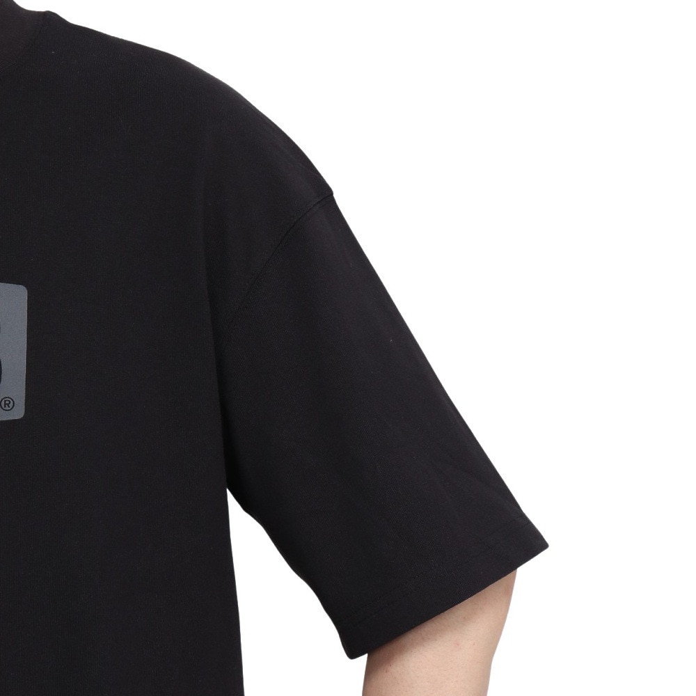 チャムス（CHUMS）（メンズ）半袖Tシャツ ヘビーウェイト チャムスロゴTシャツ CH01-2271-K001 ブラック オーバーサイズ