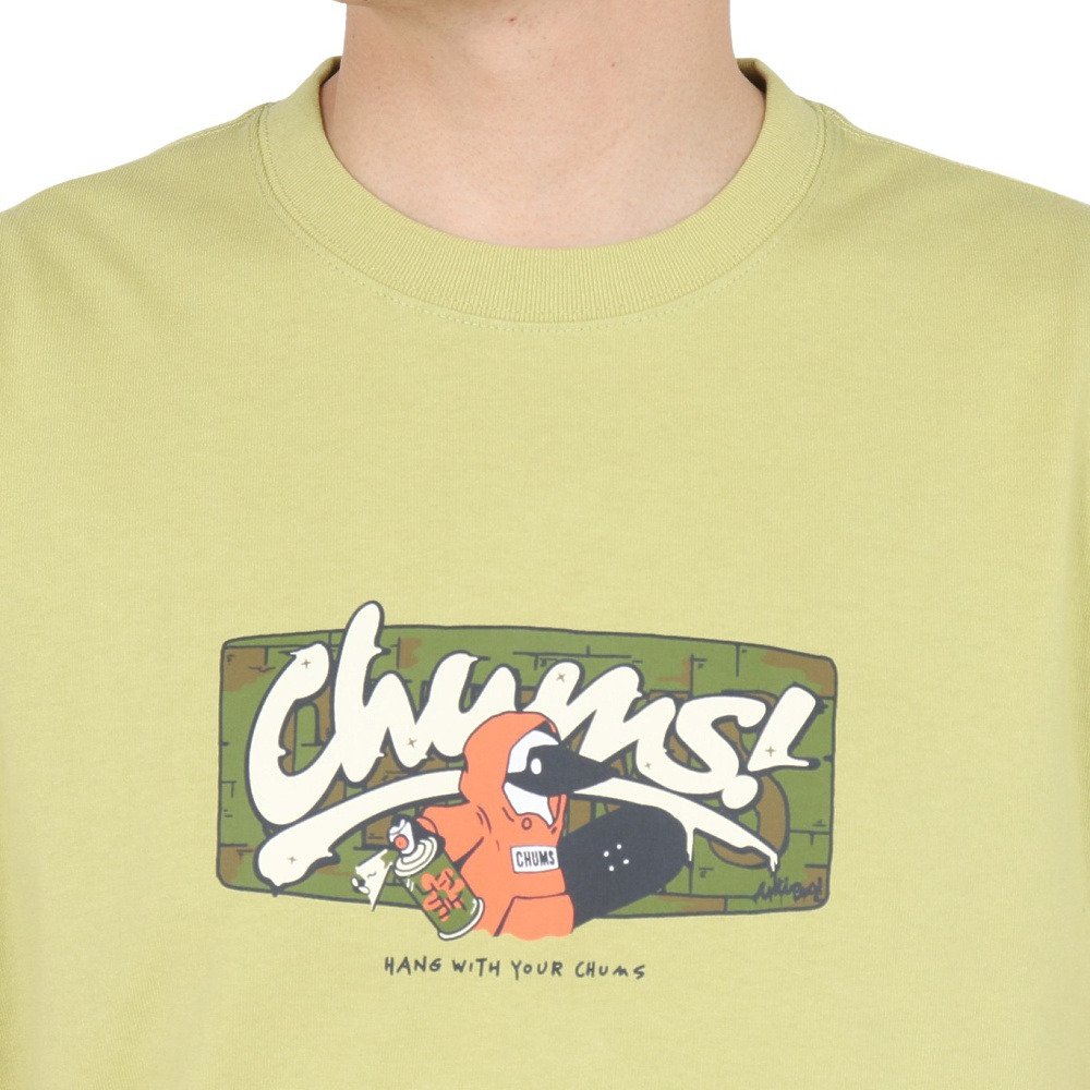 チャムス（CHUMS）（メンズ）アンチバグチャムスグラフィティTシャツ CH01-2507-M118