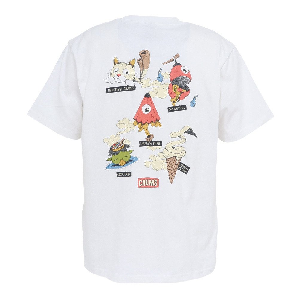 チャムス（CHUMS）（メンズ）アンチバグフードヨーカイポケットTシャツ CH01-2508-W001