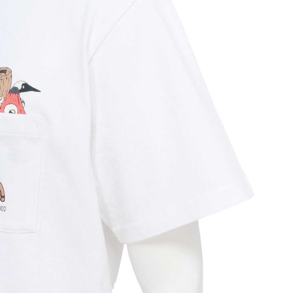 チャムス（CHUMS）（メンズ）アンチバグフードヨーカイポケットTシャツ CH01-2508-W001