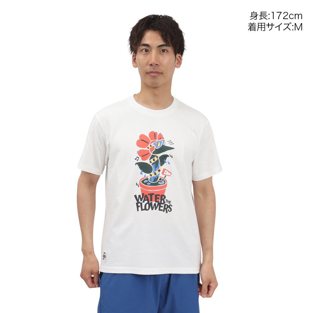 チャムス（CHUMS）（メンズ）アンチバグウォーターインザフラワーズTシャツ CH01-2509-W001