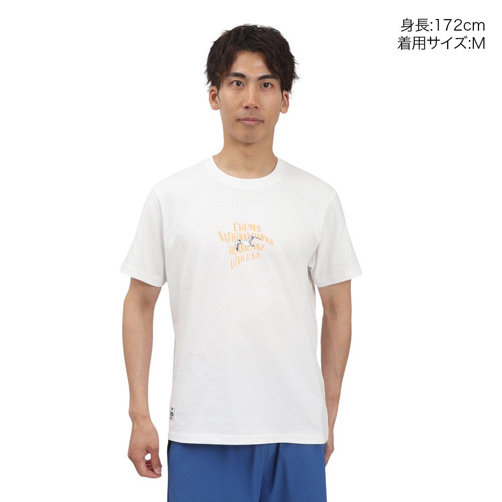チャムス（CHUMS）（メンズ）アンチバグチャムスナショナルパークスTシャツ CH01-2510-W001