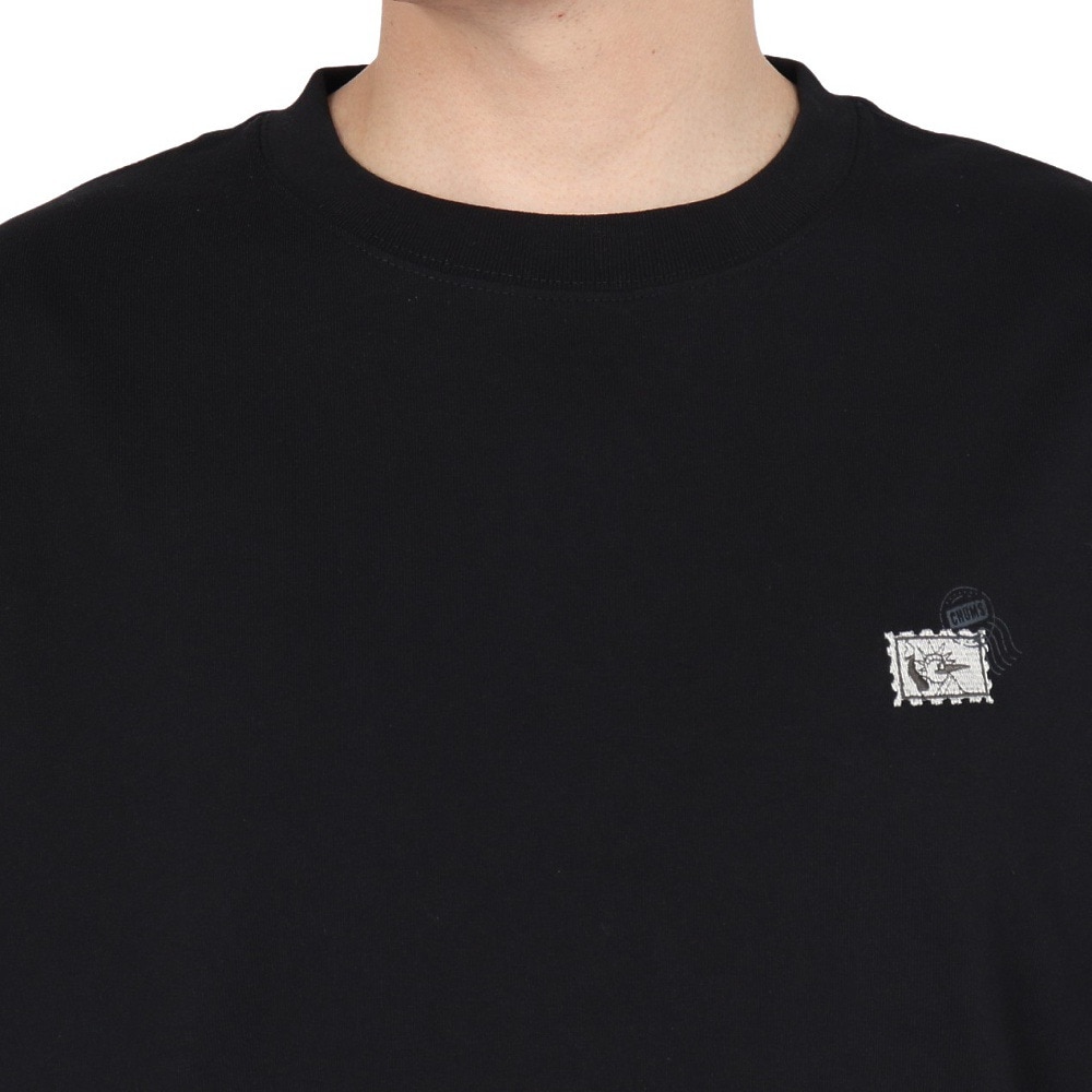 チャムス（CHUMS）（メンズ）チャムスエンブロイダリーTシャツ CH01-2523-K001