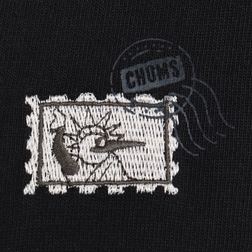 チャムス（CHUMS）（メンズ）チャムスエンブロイダリーTシャツ CH01-2523-K001