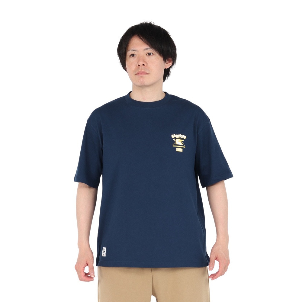 チャムス（CHUMS）（メンズ）アイムアブービーバード 半袖Tシャツ CH01-2524-N001 ネイビー