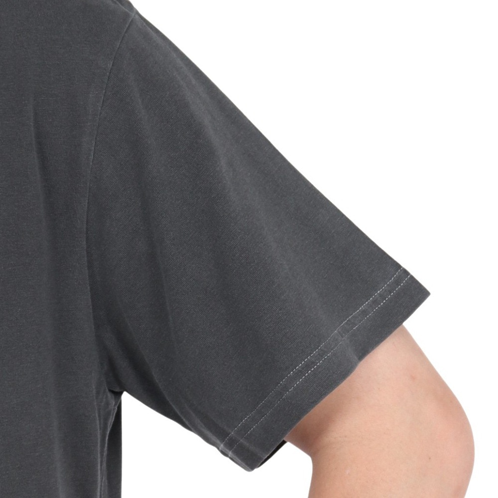 チャムス（CHUMS）（メンズ）半袖Tシャツ チャムススターハリケーンTシャツ CH01-2529-K001 ブラック 綿100 ピグメント加工