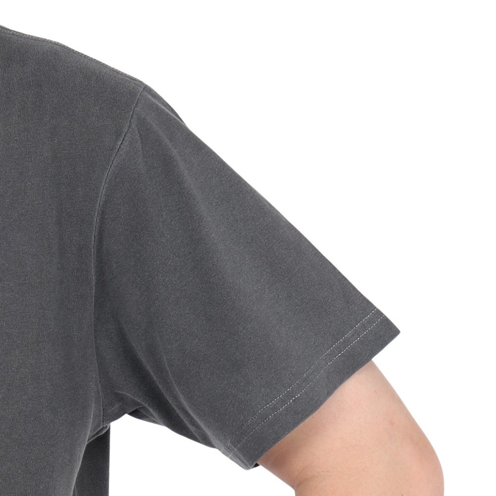チャムス（CHUMS）（メンズ）半袖Tシャツ 70メタルバンドTシャツ CH01-2533-K001 ブラック 綿100 ヴィンテージ加工