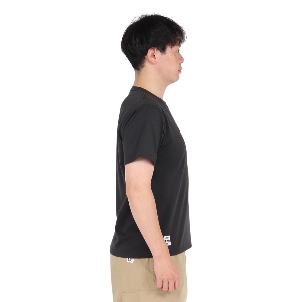 チャムス（CHUMS）（メンズ）ブービー ドライ半袖Tシャツ CH01-2535-K001 速乾