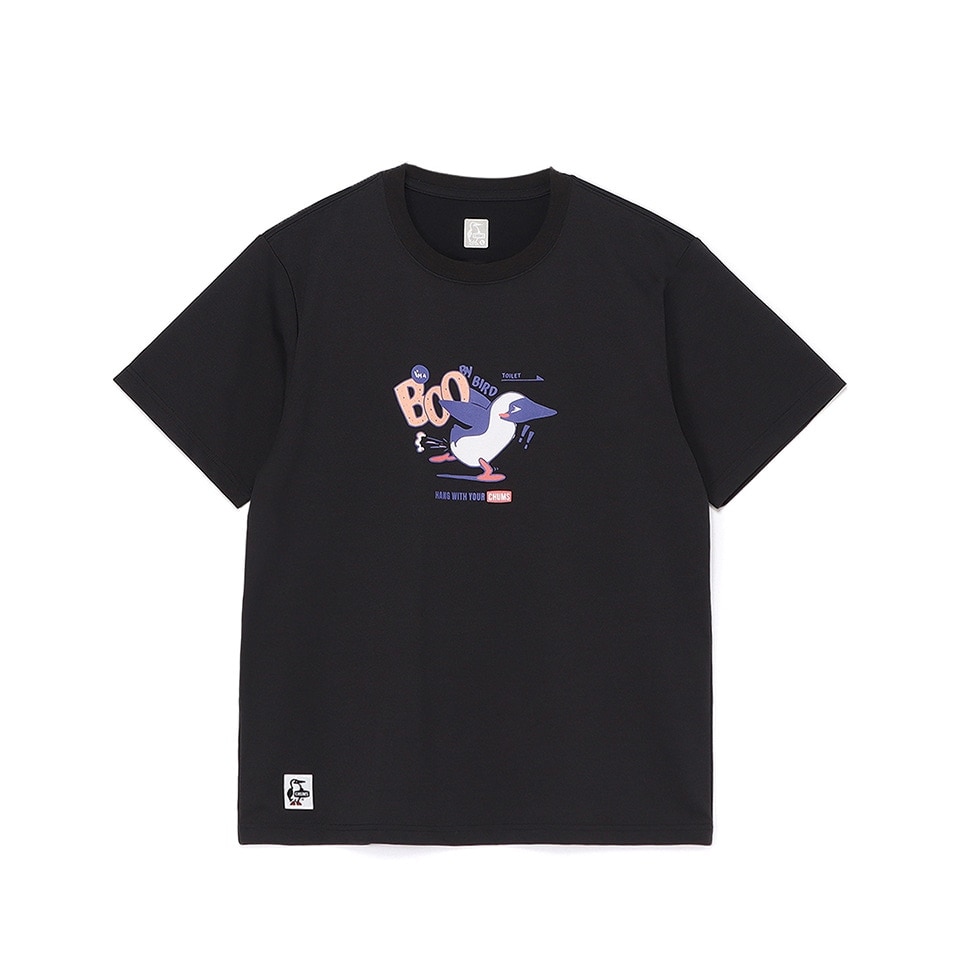 チャムス（CHUMS）（メンズ）ブービー ドライ半袖Tシャツ CH01-2535-K001