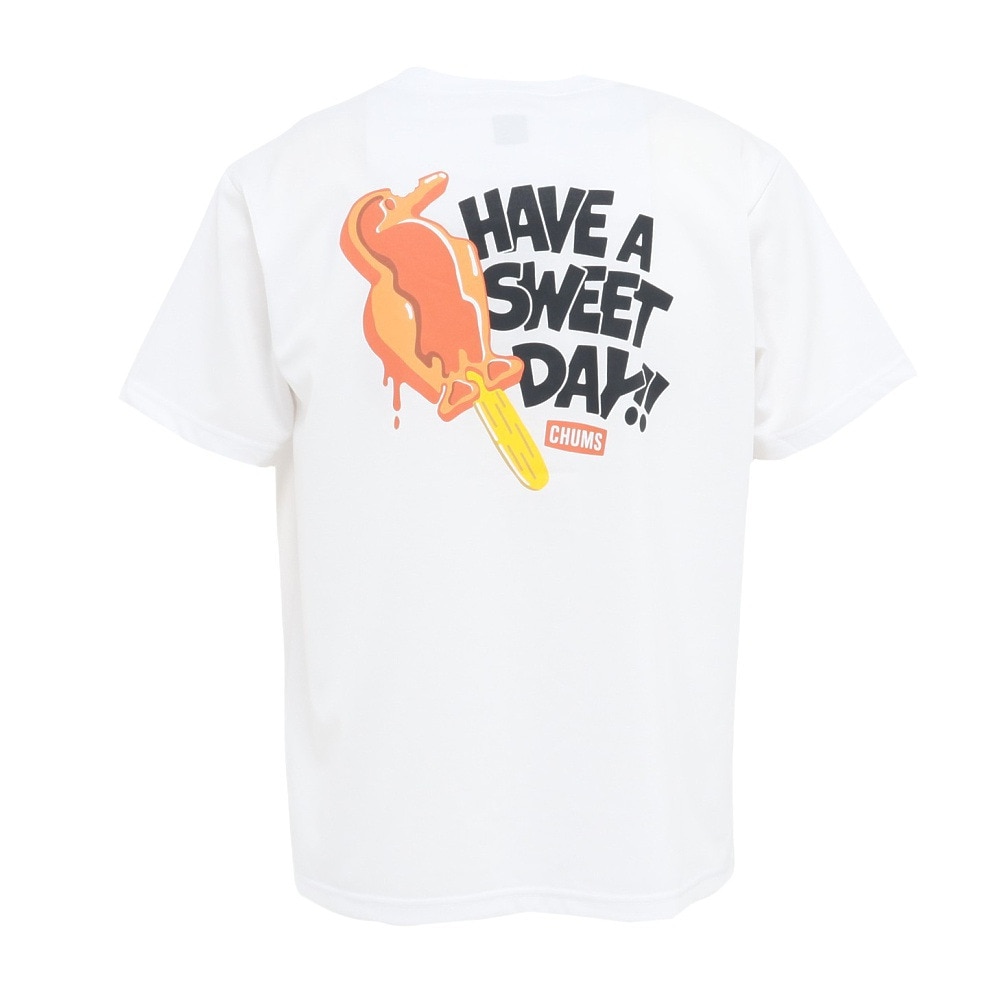チャムス（CHUMS）（メンズ）Have A Sweet Day!! ドライ Tシャツ CH01-2536-W001