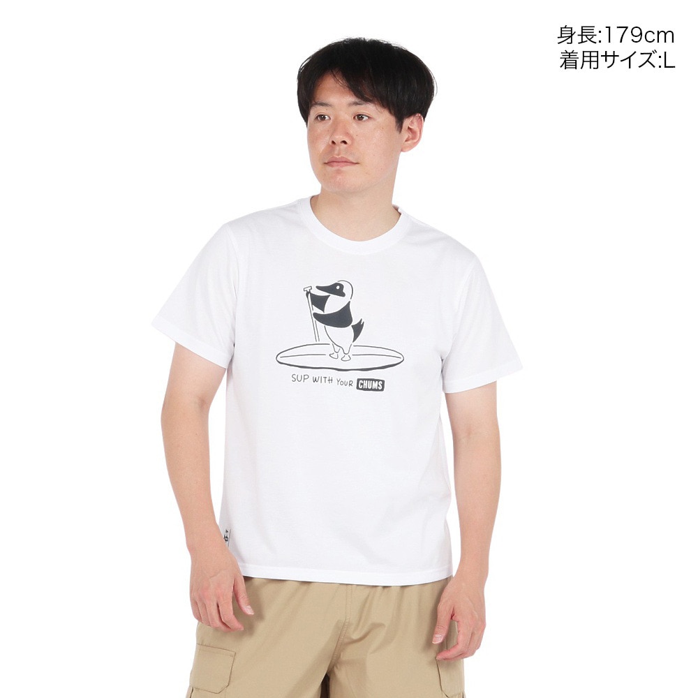 チャムス（CHUMS）（メンズ）ブービー サップドライ 半袖Tシャツ CH01-2540-W001 速乾