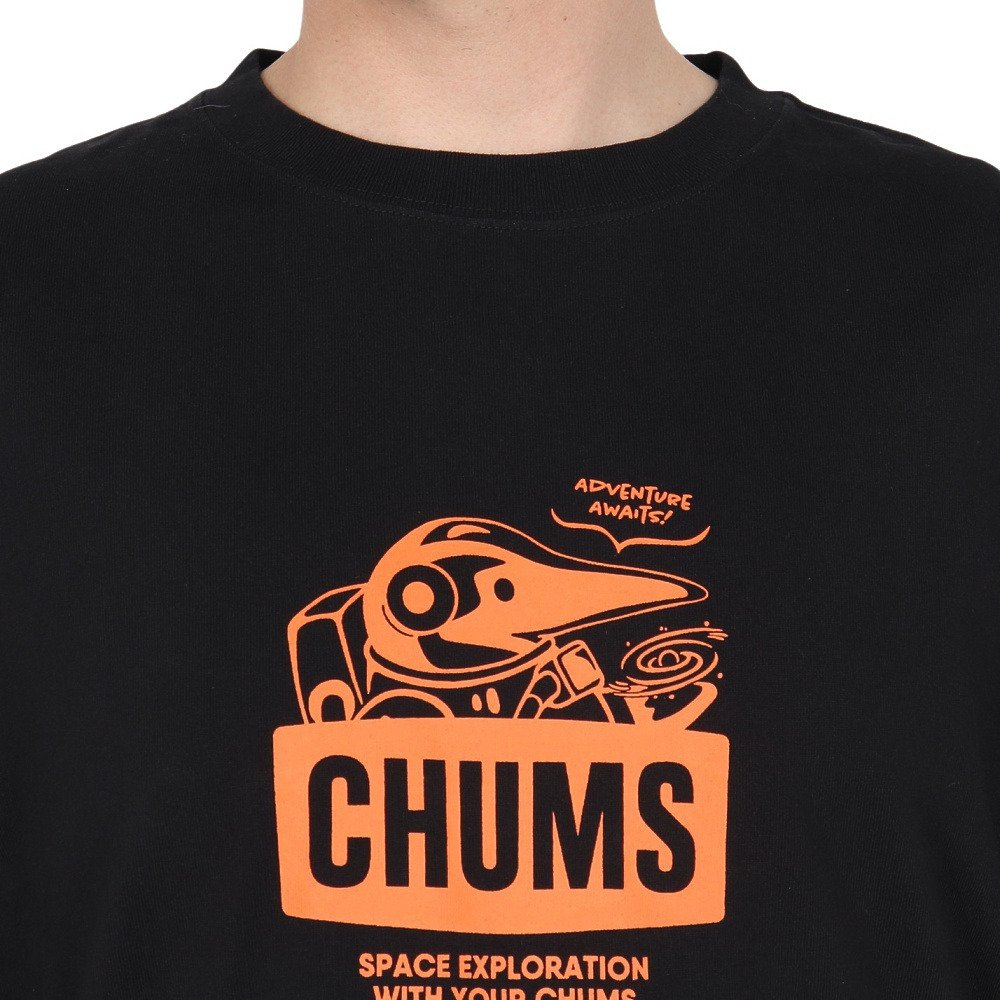 チャムス（CHUMS）（メンズ）半袖Tシャツ スペースブービーTシャツ