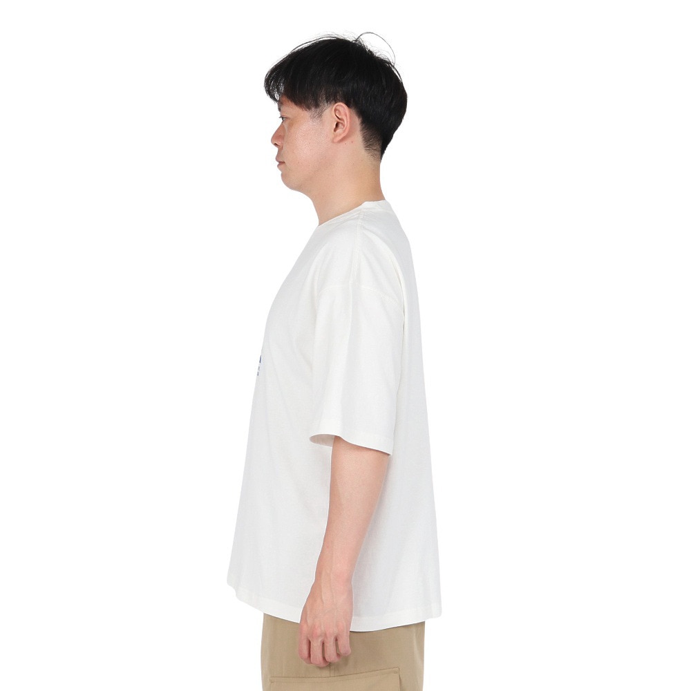チャムス（CHUMS）（メンズ）半袖Tシャツ スペースブービーTシャツ CH01-2545-W001 ホワイト 綿100 オーバーサイズ