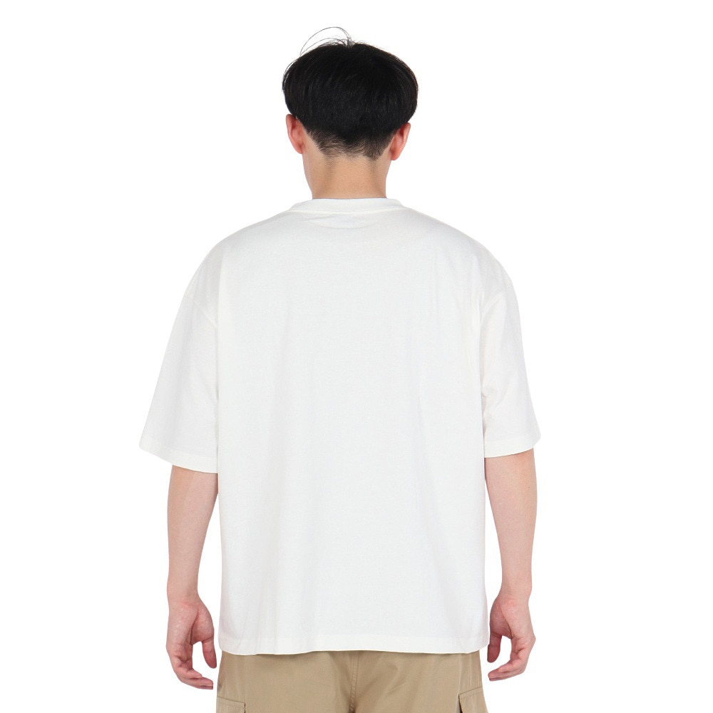 チャムス（CHUMS）（メンズ）半袖Tシャツ スペースブービーTシャツ CH01-2545-W001 ホワイト 綿100 オーバーサイズ