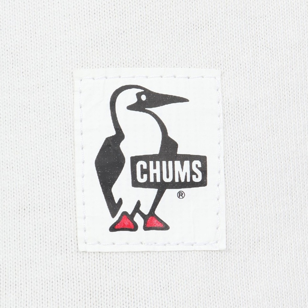 チャムス（CHUMS）（メンズ）半袖Tシャツ スペースブービーTシャツ CH01-2545-W001 ホワイト 綿100 オーバーサイズ