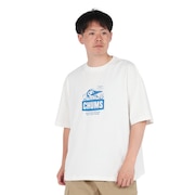 (メンズ)半袖Tシャツ スペースブービーTシャツ CH01-2545-W001 ホワイト 綿100 オーバーサイズ