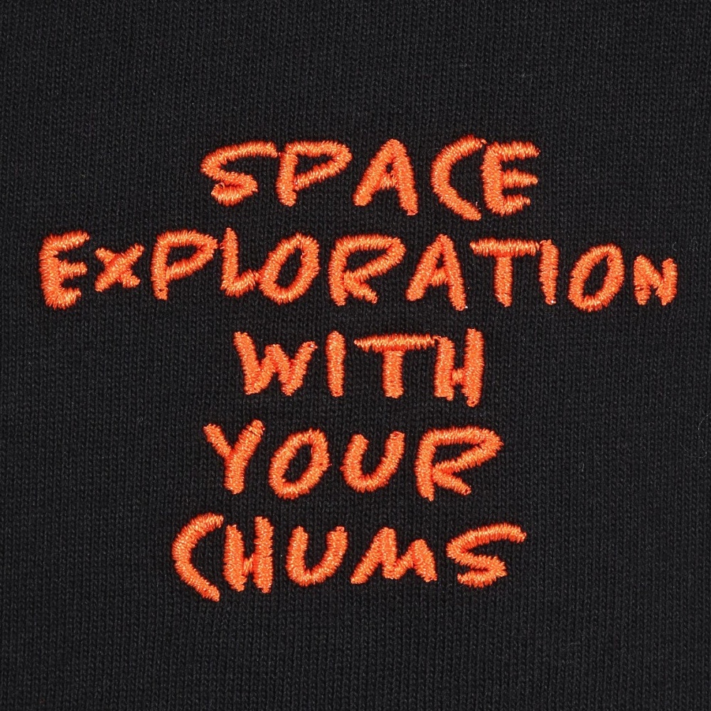 チャムス（CHUMS）（メンズ）半袖Tシャツ スペースブービースペーススーツTシャツ CH01-2546-K001 ブラック 綿100