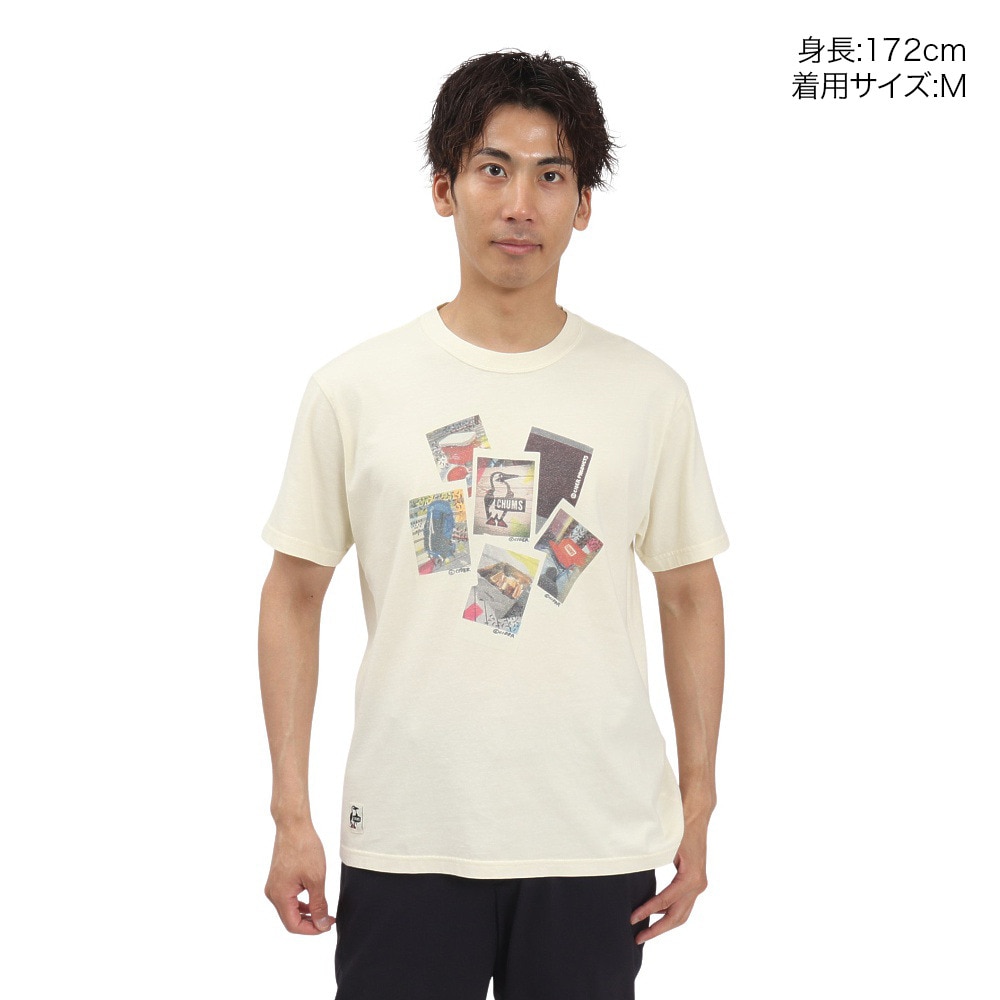 チャムス（CHUMS）（メンズ）かせきさいだぁ インスタントフォトTシャツ CH01-2556-W001
