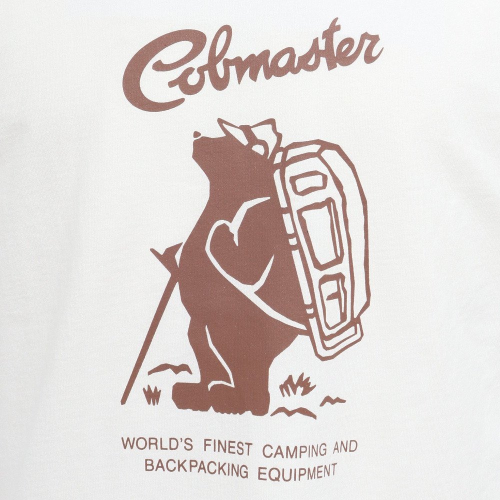Cobmaster（Cobmaster）（メンズ、レディース）半袖 Tシャツ フロント ロゴ 81148800-0001