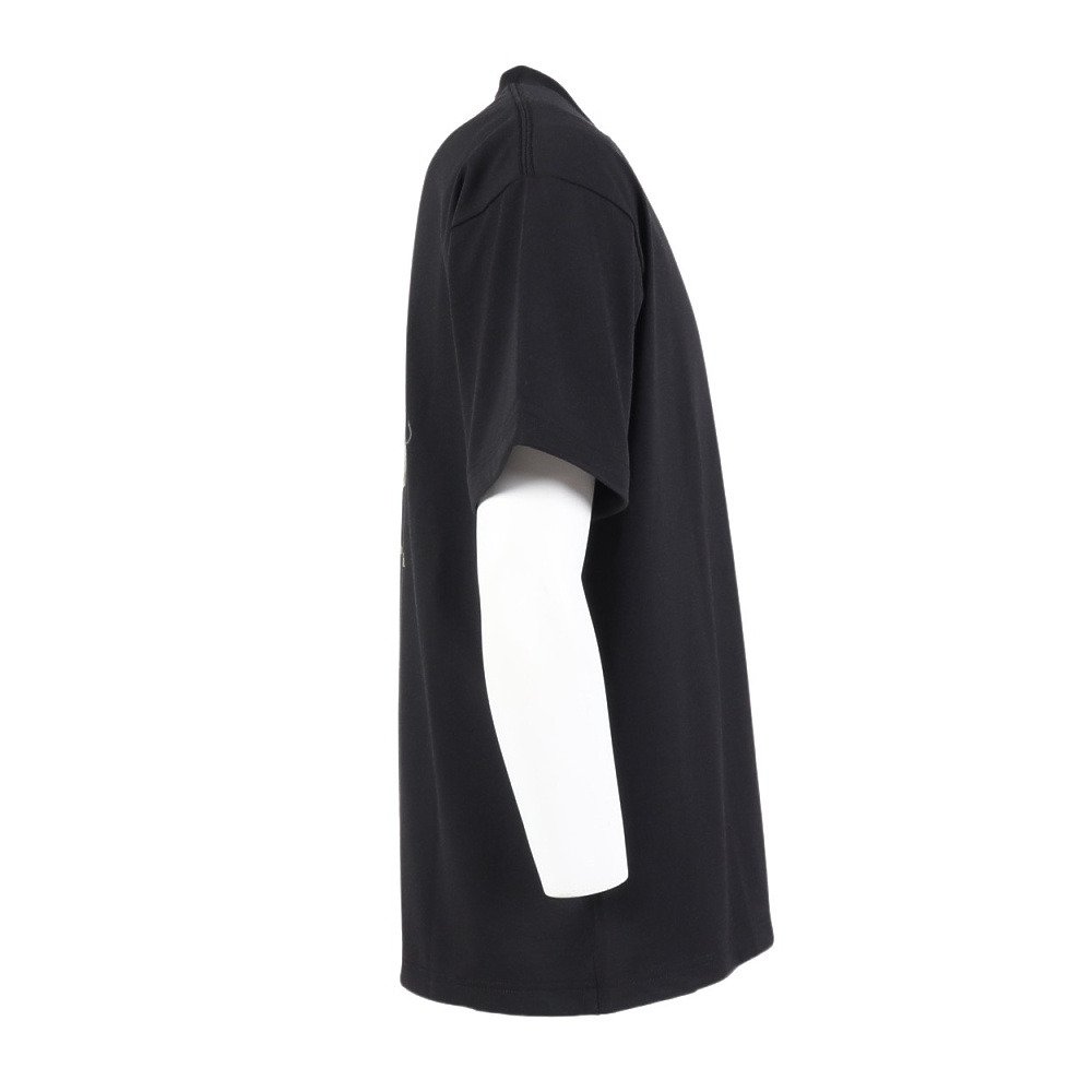 クリフメイヤー（KRIFF MAYER）（メンズ）DRY TOUCH 冷感 半袖Tシャツ 2545104:19:BLACK