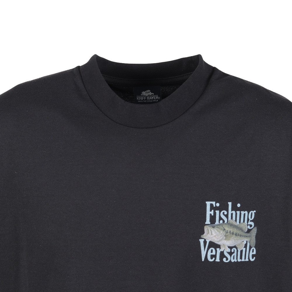 クリフメイヤー（KRIFF MAYER）（メンズ）DRY TOUCH 冷感 半袖Tシャツ 2545104:19:BLACK