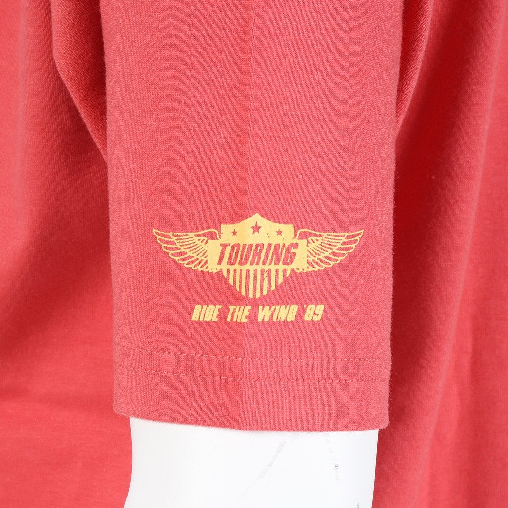 クリフメイヤー（KRIFF MAYER）（メンズ）クリフラビット 半袖Tシャツ 2546301:35:RED