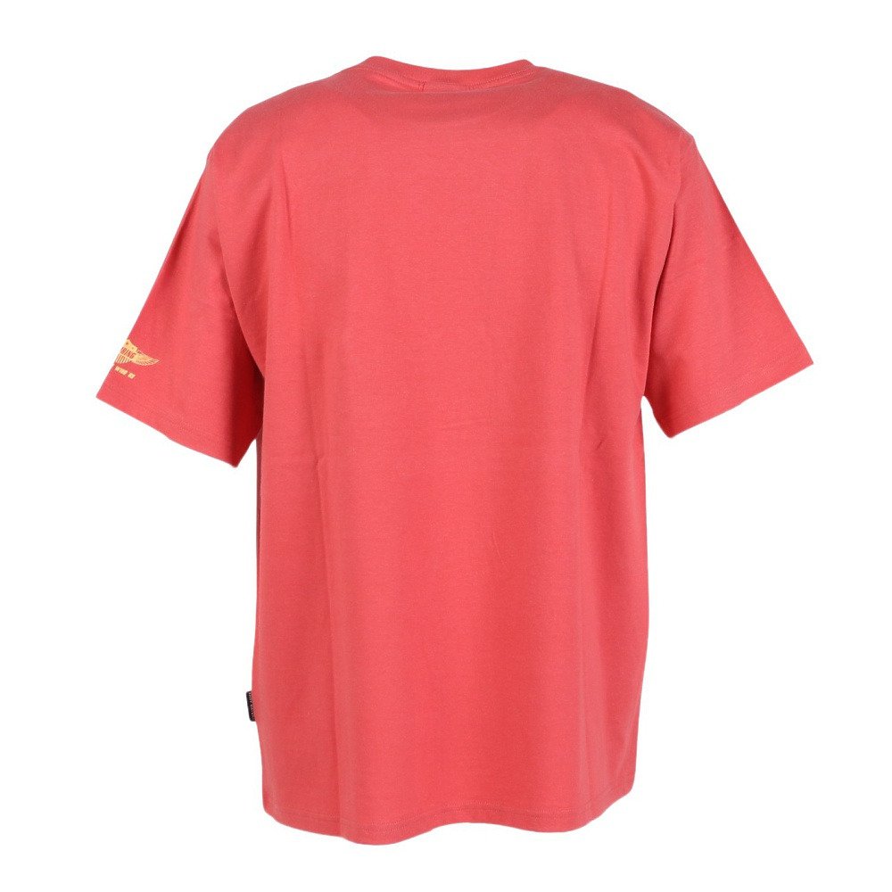 クリフメイヤー（KRIFF MAYER）（メンズ）クリフラビット 半袖Tシャツ 2546301:35:RED