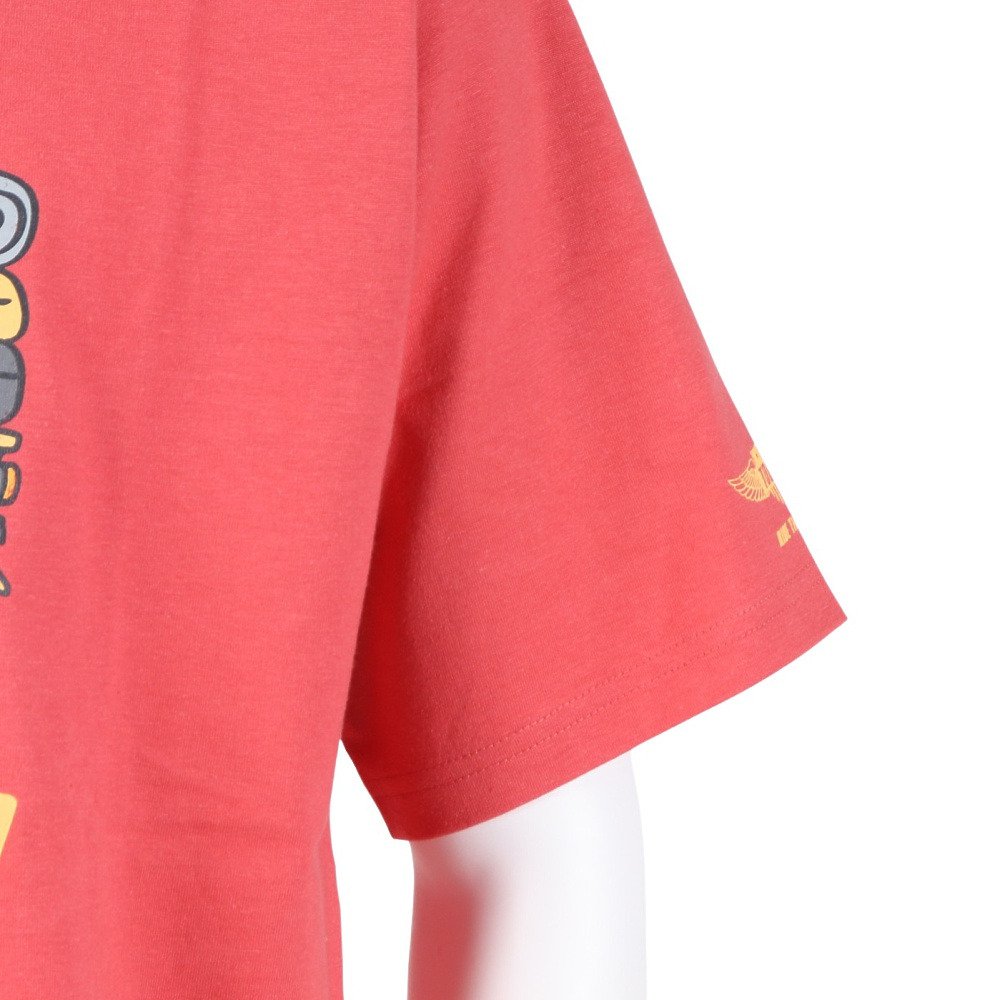 クリフメイヤー（KRIFF MAYER）（メンズ）クリフラビット 半袖Tシャツ 2546301:35:RED