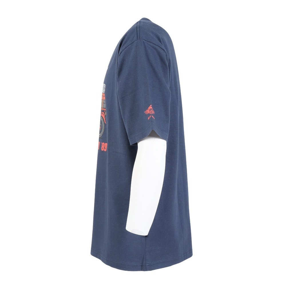 クリフメイヤー（KRIFF MAYER）（メンズ）クリフラビット 半袖Tシャツ ツーリング 2546301:79:NAVY