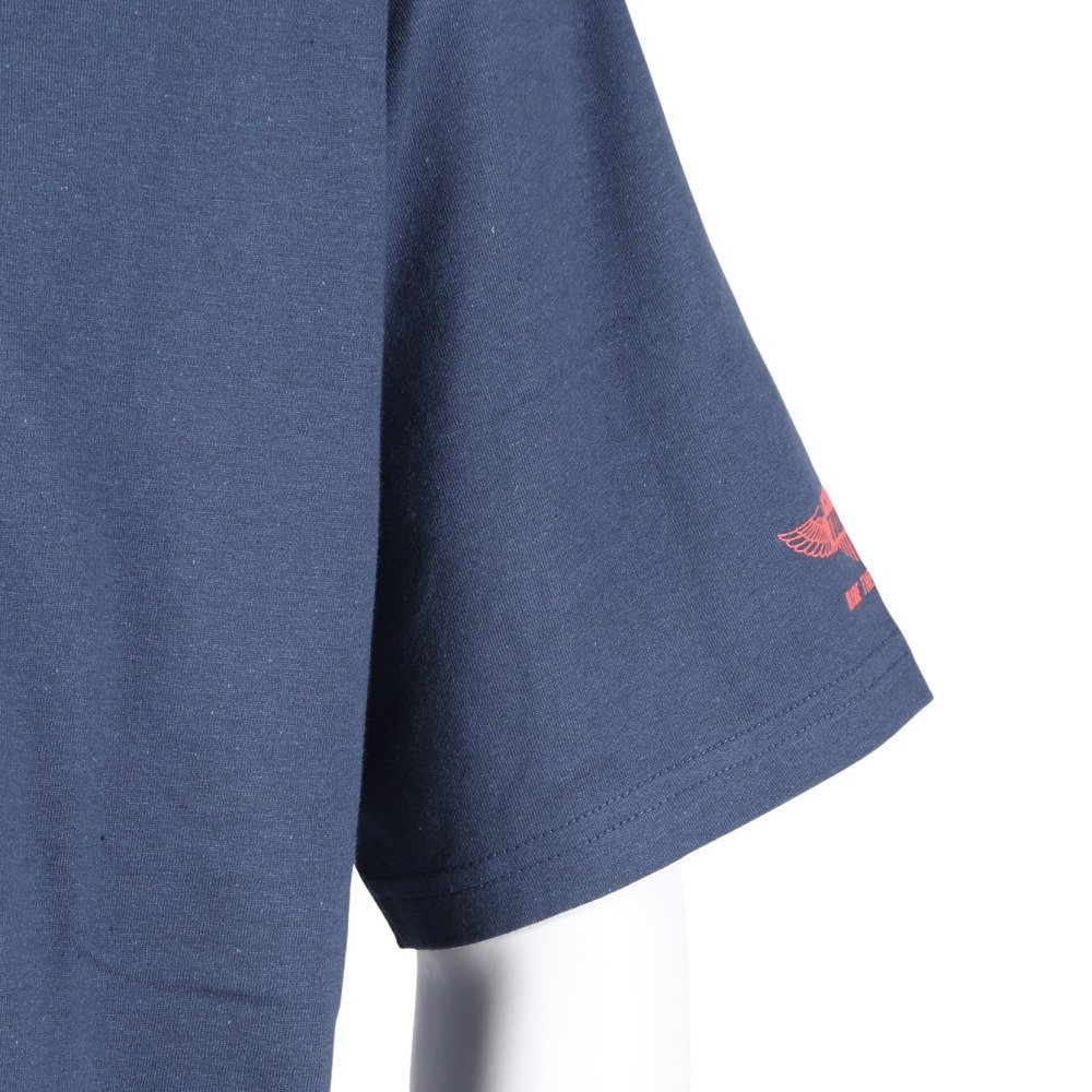 クリフメイヤー（KRIFF MAYER）（メンズ）クリフラビット 半袖Tシャツ ツーリング 2546301:79:NAVY