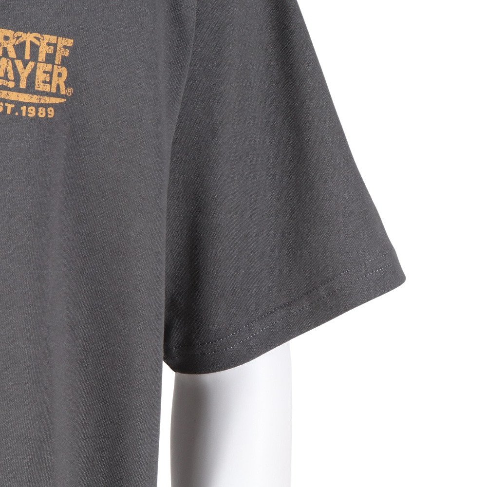クリフメイヤー（KRIFF MAYER）（メンズ）ウェットプロテクトTシャツ 鼻ぺちゃ 半袖 2547803:17:CHARCOAL