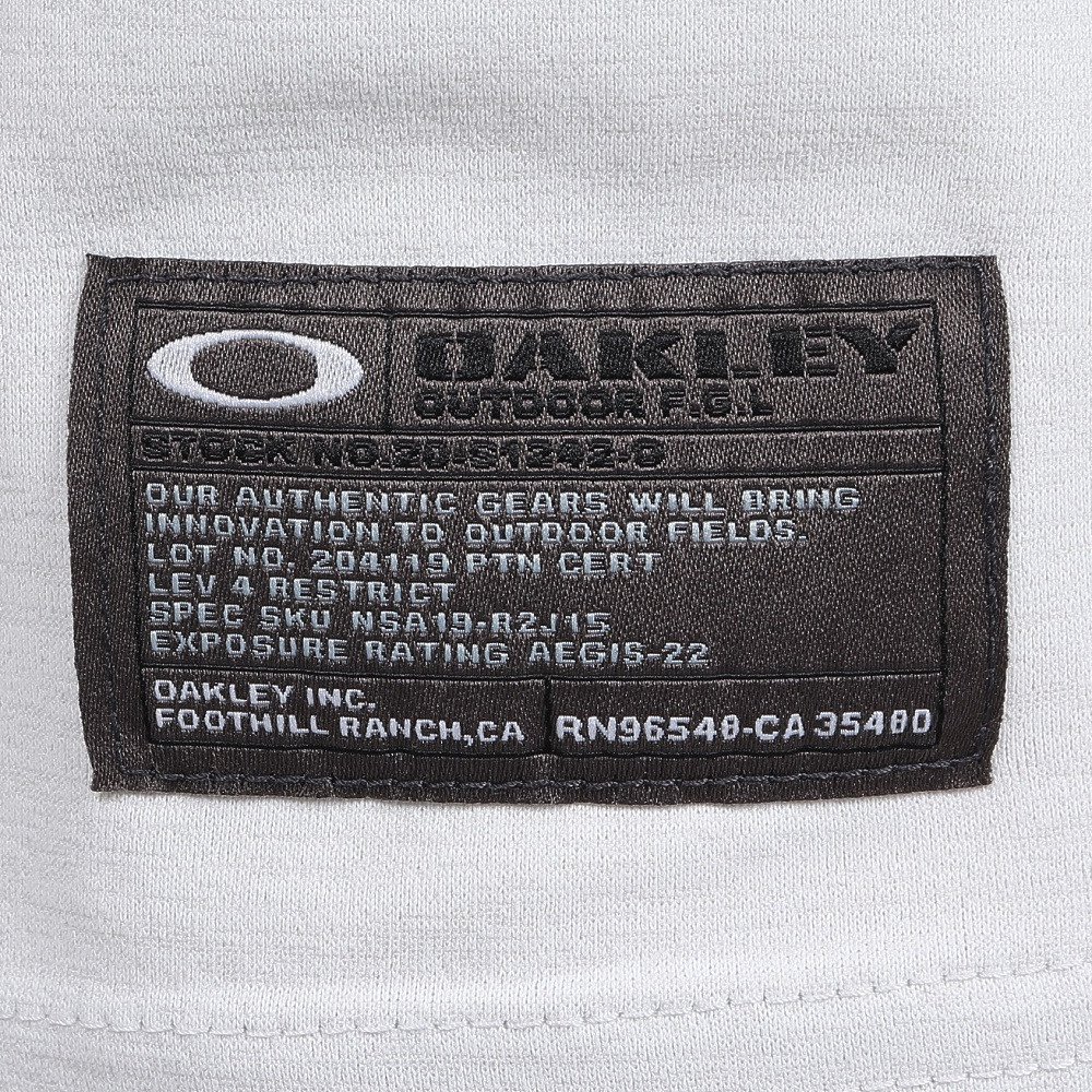 オークリー（OAKLEY）（メンズ）半袖 Tシャツ FGL SCRATCH Tee 6.0 FOA408796-20K 速乾 UVカット