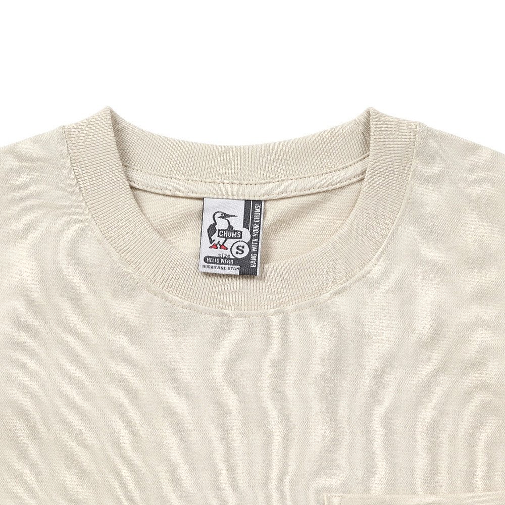 チャムス（CHUMS）（メンズ）半袖 Tシャツ LB ロゴポケット Glow CH01-2829-G057