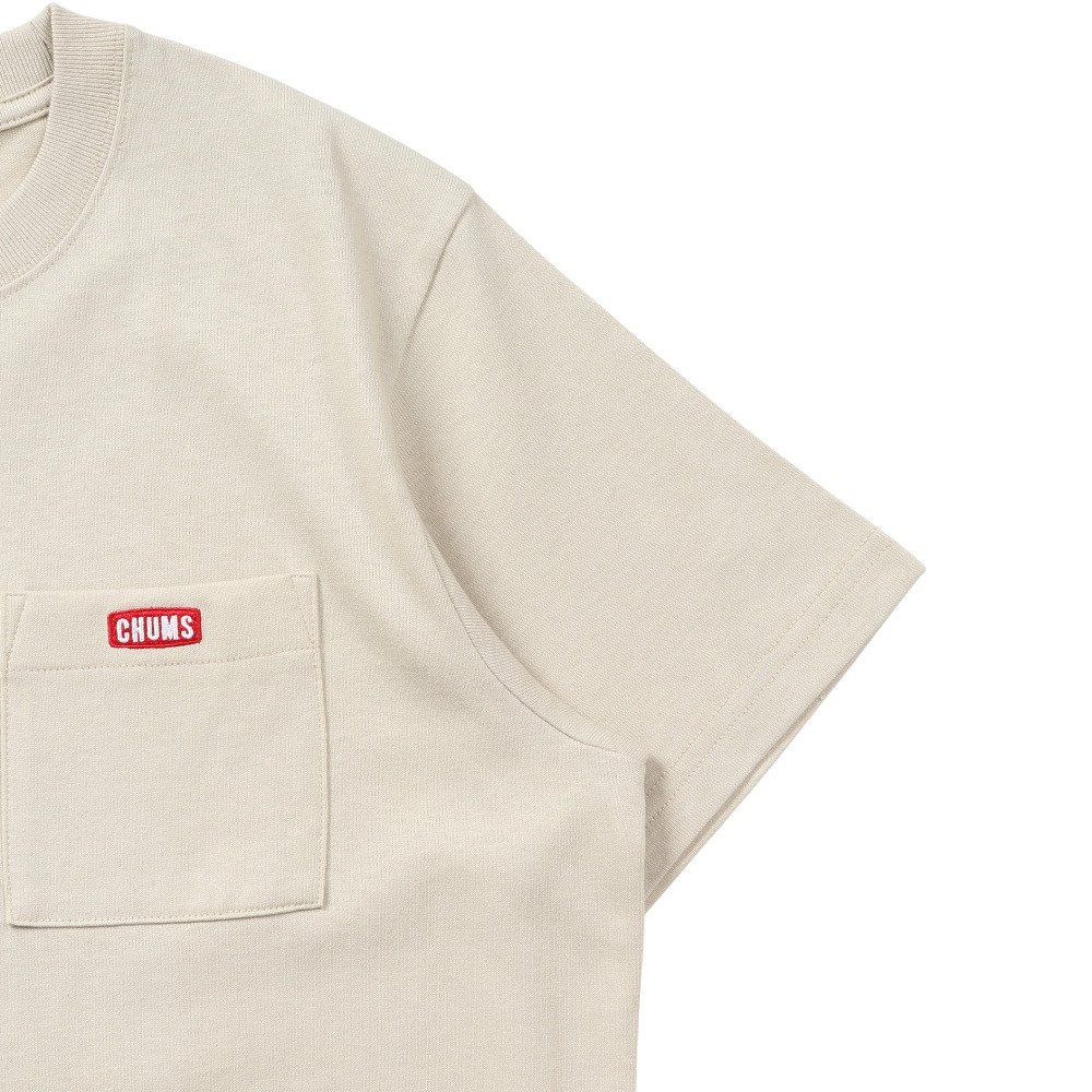 チャムス（CHUMS）（メンズ）半袖 Tシャツ LB ロゴポケット Glow CH01-2829-G057