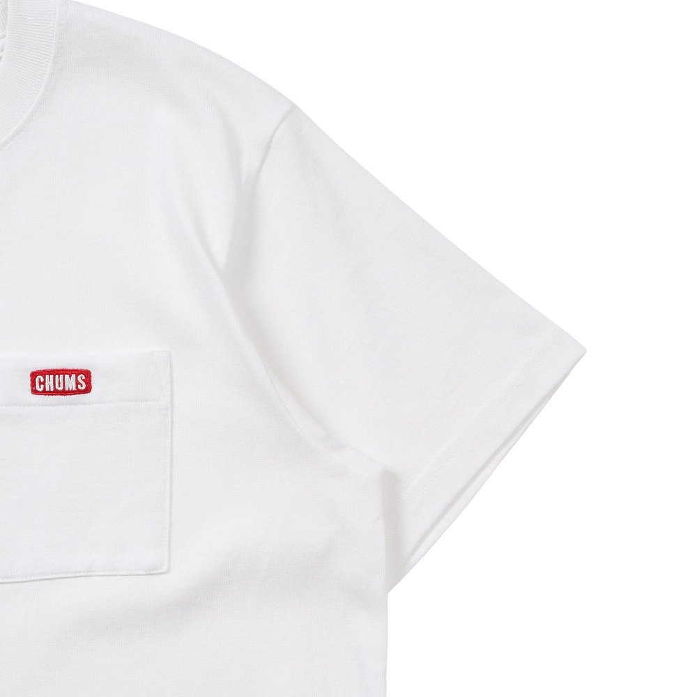 チャムス（CHUMS）（メンズ）半袖 Tシャツ LB ロゴポケット Glow CH01-2829-W001