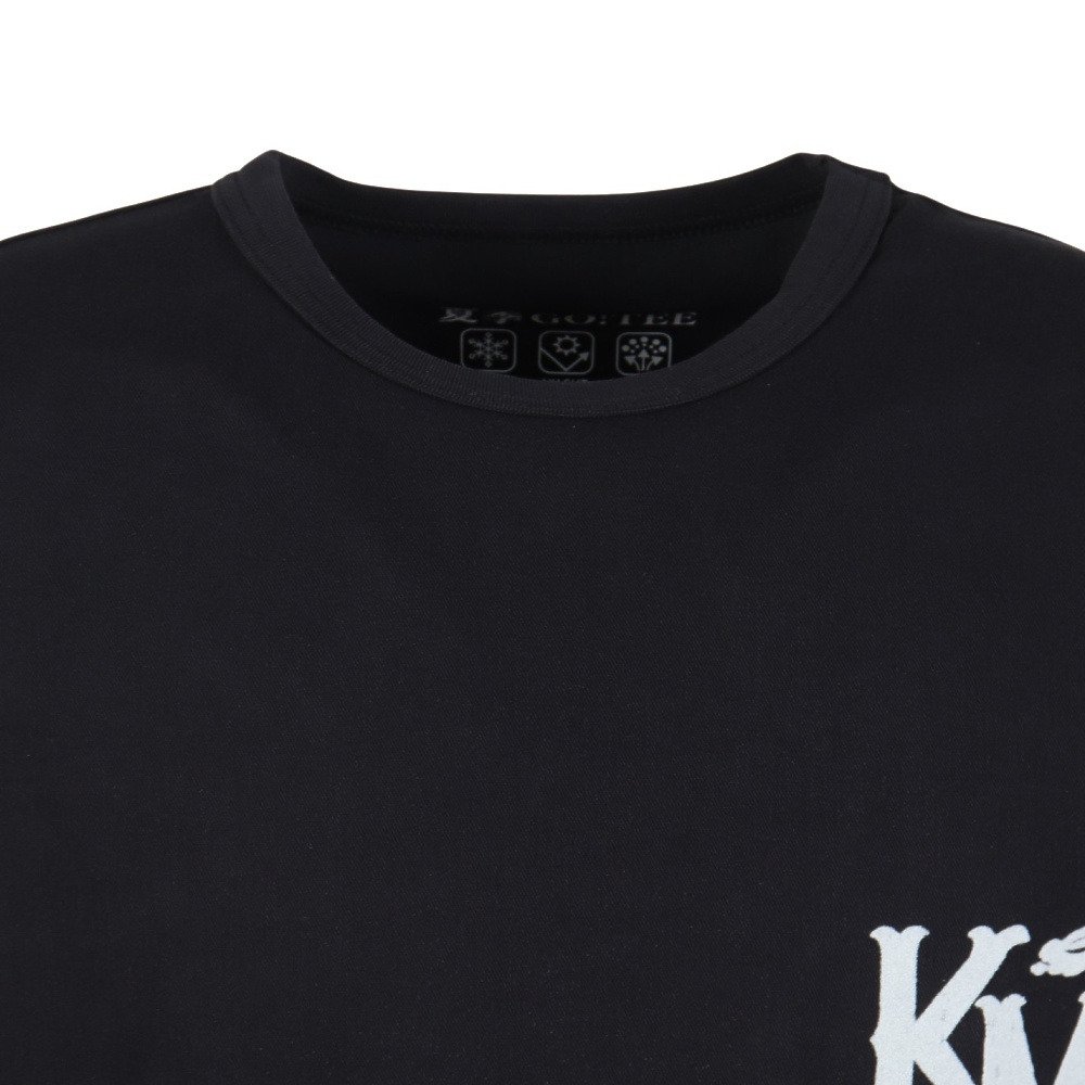 クリフメイヤー（KRIFF MAYER）（メンズ）夏季GO! 半袖Tシャツ バッファロー 2555102:19:BLACK