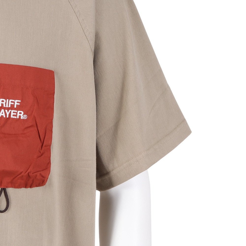 クリフメイヤー（KRIFF MAYER）（メンズ）夏季GO!Tシャツ ポケット 半袖 2555104:20:BEIGE