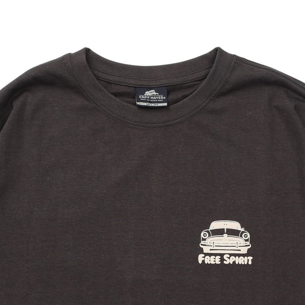 クリフメイヤー（KRIFF MAYER）（メンズ）FREE SPIRIT 半袖Tシャツ 2556305:17:CHARCOAL